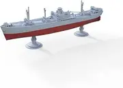 LFC2000725S 1/2000 Military Model Kit USN Cargo Liberty Ship Full Hull