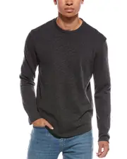 Vince Rib Flat Back Pullover