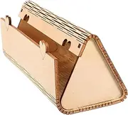 [Holibanna] Handmade Wooden Sunglasses Case Travel Eyeglass Box Lattice Pattern and Scratchproof for Friends