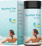 Pool Test Strips - 50 Swimming Pool Aquarium Testing Kit,Pool Test Strips Set, Spa Test Strips, Pool Testing Kit for Hot Tubs and Spa