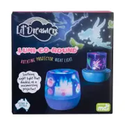 Lil Dreamers Lumi-Go-Round Fairy Tale Rotating Projector Light BedSide Lamp