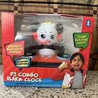 RYAN'S WORLD DJ COMBO ALARM CLOCK WITH BLUETOOTH SPEAKER W/LED LIGHTS NEW IN BOX