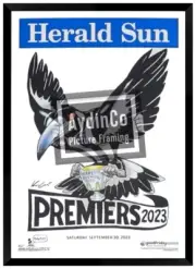 2023 AFL Premiers Collingwood Mag Photo Poster Framed Memorabilia Pre Order