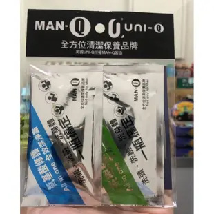 MAN-Q 2in1 洗髮沐浴露 體驗包 特價10元(僅此一批)~