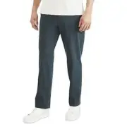 Dockers Men's City Tech Trouser Straight Fit Smart 360 Tech Pants, Green, 34x34