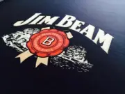 ENGLISH Hainsworth Jim Beam Pool Snooker Billiard Table Cloth Felt kit 8ft