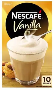 Nescafe Vanilla Coffee 10 Pack x 4