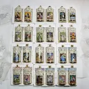 New Lennox 1995 Walt Disney Spice Jar Set Collection of 24 Types Unused Good