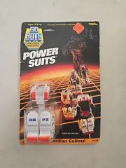 Sealed GoBots Power SuitsP2 Vintage 1985 Tonka Guardian Armor Mighty Robots