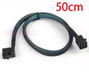 High-Performance Internal 36pin Mini SAS SFF-8643 to 8643 90 Degree Cable 50CM