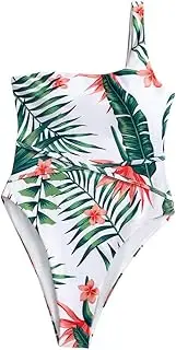 Women Swimsuit Bikini Sexy Fashion Beach Wear Printing Plus Size Swimwear Push Up Padded Mesh Splicing Bikini One Piece