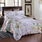 Six Leaf Grass 3D Printing Duvet Quilt Doona Covers Pillow Case Bedding Sets