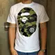 【HYDRA】A BATHING APE BAPE COLOR CAMO BIG APE HEAD 短T 猿人頭 綠迷彩