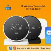 RF Thermostat for Gas Boiler Battery Control Programmable WiFi Thermostat Water