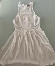 Bettina Liano Ladies White Dress With Lace set sz6