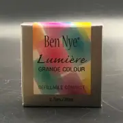 Ben Nye CHERRY RED Lumiere Grande Colour Refillable Compact Eye Shadow Shimmer