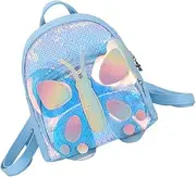 [Holibanna] Mini Bookbags Sequin Back Back Butterfly School Bags Butterfly Bag Back Back Small Back Purple