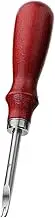 FONDOTIN Leather Craft Bevelers 1pc Skiving Trimmer Sturdy Handle Cutting Tool for Leather Art for Store or Home