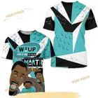 Match @-ir Griffey Max 1 Aquamarine, M@rt-in Tv 90s Melanin Got Em 3D Shirt