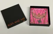 Alex and Ani DC Wonder Woman Bracelet with Charm (NEW)