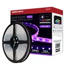 32 Feet LED Tape OUTDOOR Strip Light RGB Multi Color Remote Plug In Bluetooth