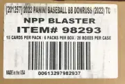 2022 Donruss MLB Baseball (20 Box) Blaster Case - Factory Sealed - Franco RC!