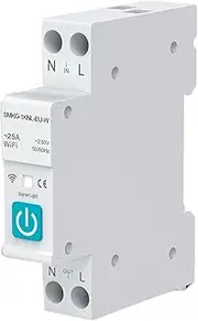 Smart Circuit Breaker, Timer Switch DIN Rail, for Tuya WiFi for Smart Circuit Breaker 1P DIN Rail Home Remote Control Switch,DIN Rail Circuit Breaker (32A)