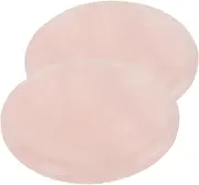 MERRYHAPY 2pcs Grafted Eyelash Gasket Jade Stones Lash Extension Pallet Pad Keep Fresh for Beginners