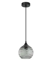 Marbre Pendant Light Smokey Black