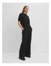 [Country Road] Side Stitch Pant in Black