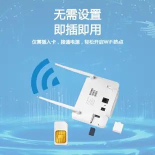 🌼🌼4G WiFi路由器300Mbps無線路由器 帶sim卡熱點2天線2.4Ghz WAN/LAN WiFi 分享器