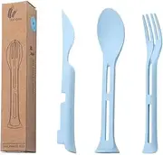 Portable Tableware Set for Children with Knife, Fork and Spoon in one. Creative Student Gift Tableware.