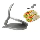 7.87in Manual Aluminum Tortilla Press Dia 20cm Roti Maker Flour Taco Presser