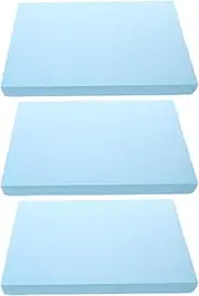 CIMAXIC 3pcs Foam Board Floral Foam Blocks Floral Decor Landscape Scenery Foam Crafting Foam for Foam Blocks for Crafting Foam Blocks for Modeling Craft Foam for Modeling Sky-Blue