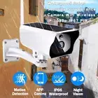Outdoor 1080P Solar Powered Security Energy Camera Wireless WiFi IP Home CCTV HD