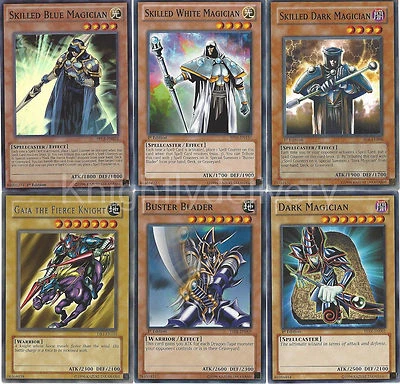 Skilled Magician Deck - Dark Magician - Buster Blader - Gaia 43 Cards - NM