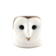 Quail Ceramics Face Egg Cup Barn Owl