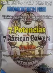 Spiritual Dried Sacred Herbs 7 African Powers, 7 Potencias Africana