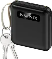 Fast Charging Battery – 5000 mAh Mobile Phone Charger – Digital Display Compact Charging Pack for Mobile Phone Battery Fits Shopping Bags and Backpacks Ideal for All Your Travel Needs with its ko