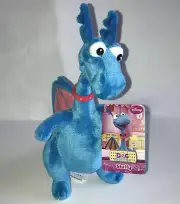 DISNEY STORE DOC MCSTUFFINS 8 1/2" STUFFY DRAGON mini bean bag plush soft toy