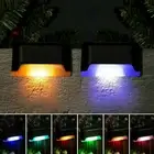 8PCS/Set Solar Deck Lights Outdoor Waterproof LED Steps Lamps for Stairs Fence