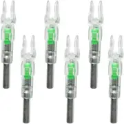 6Pcs Lighted Nocks for Arrows with .244"/6.2Mm inside Diameter.Automatic Light u