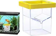 Aquarium Breeding Box | Fish Tank Hatchery Breeding Box - Suction Cup Hatching Container, Aquarium Accessories for Isolating, Acclimating Or Raising