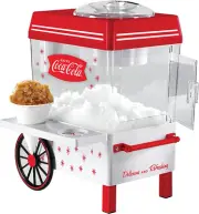 Nostalgia Coca-Cola Snow Cone Shaved Ice Machine - Retro Table-Top Slushie Machi