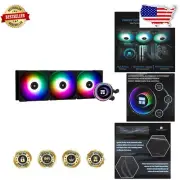 V2 360mm Water Cooling CPU Cooler with ARGB Fans for AMD & Intel Systems