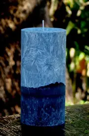 200hr MIDNIGHT BLACK BERRY Triple Scented Natural CANDLE Romantic & Moody Gifts