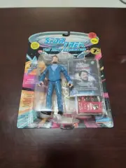Playmates Star Trek Next Generation Commander Riker as a Malcorian, Brand New!