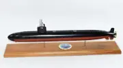 USS Hartford SSN-768 Submarine,Navy,Scale Model,Mahogany,20 inch,LA Class