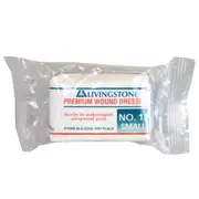 Livingstone Wound Dressing Bandage #13 Small 9 x 5cm Pad Sterile 16g