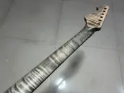 Best Matte Flame Maple Tiger ST electric guitar neck 22 fret Rosewood 25.5 inch